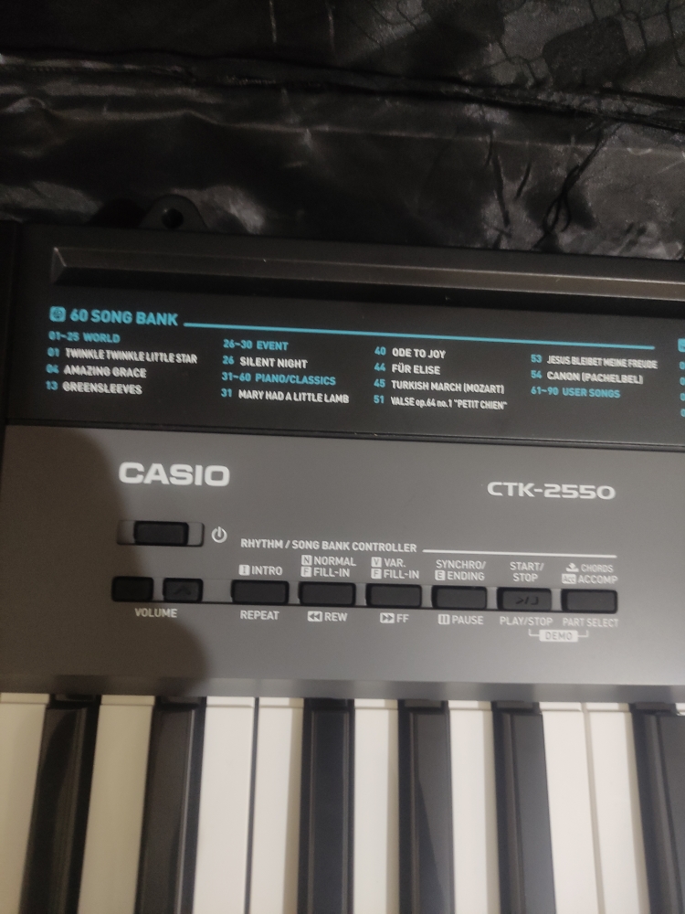 Casio ctk2550 electronic clearance keyboard