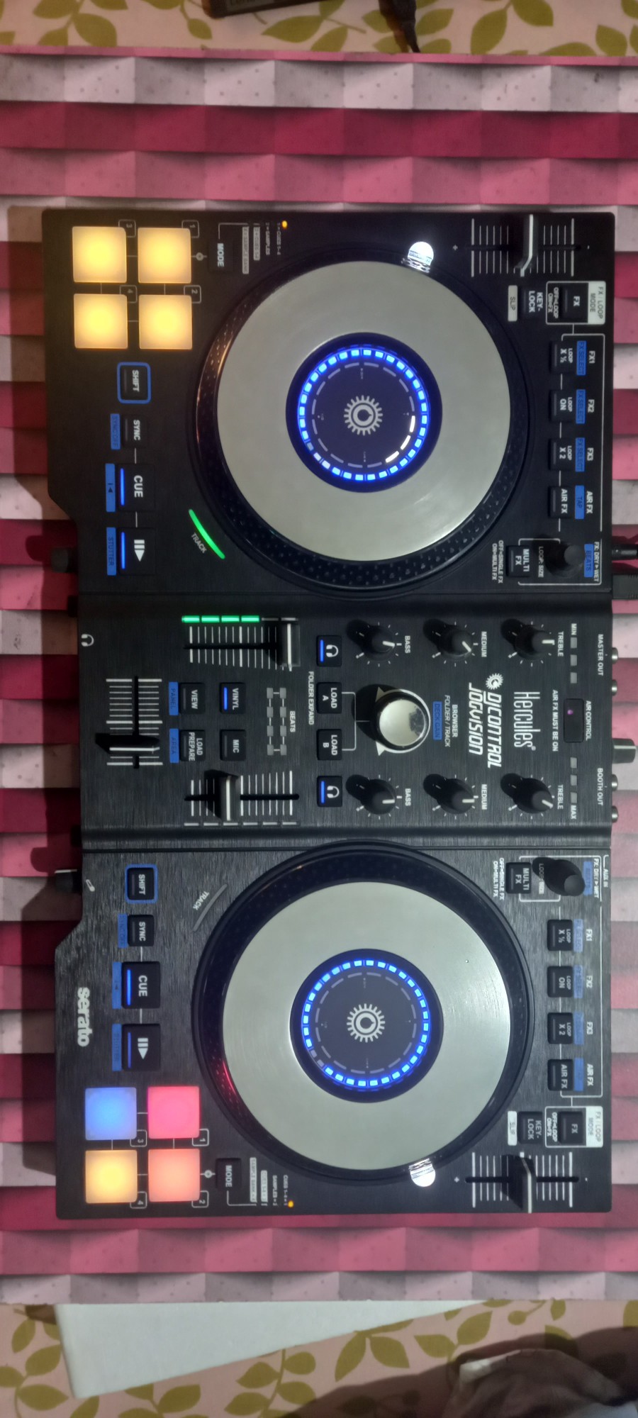 Buy Used 'Hercules DJCONTROL JOGVISION USB DJ controller With AIR