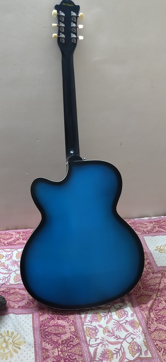 Buy Used 'Hobner Acoustic Guitar With New Strings Not Used Much Sounds