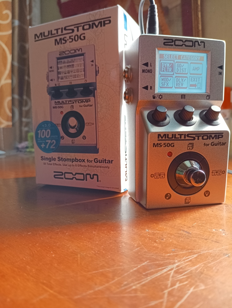 ★美品・中古★ZOOM MULTISTOMP MS-50G ZOOM MS-50G MultiStomp Limited Gold Guitar Multi Effect