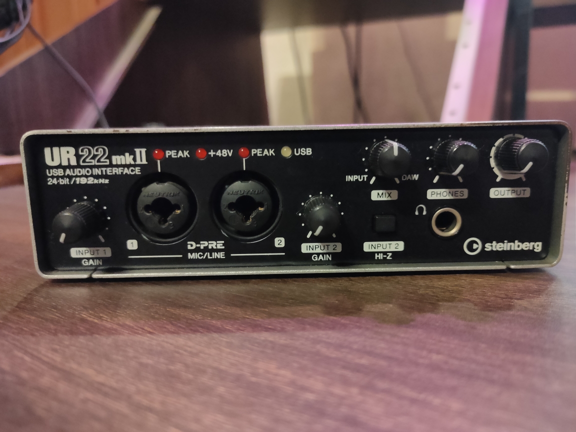 Buy Used 'Steinberg UR22 MkII 24bit192khz' Online | Bajaao Used Gear
