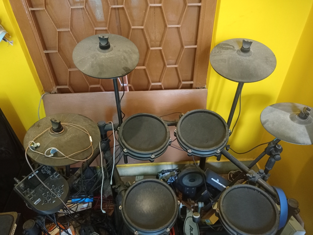 Alesis nitro mesh dual zone deals cymbal