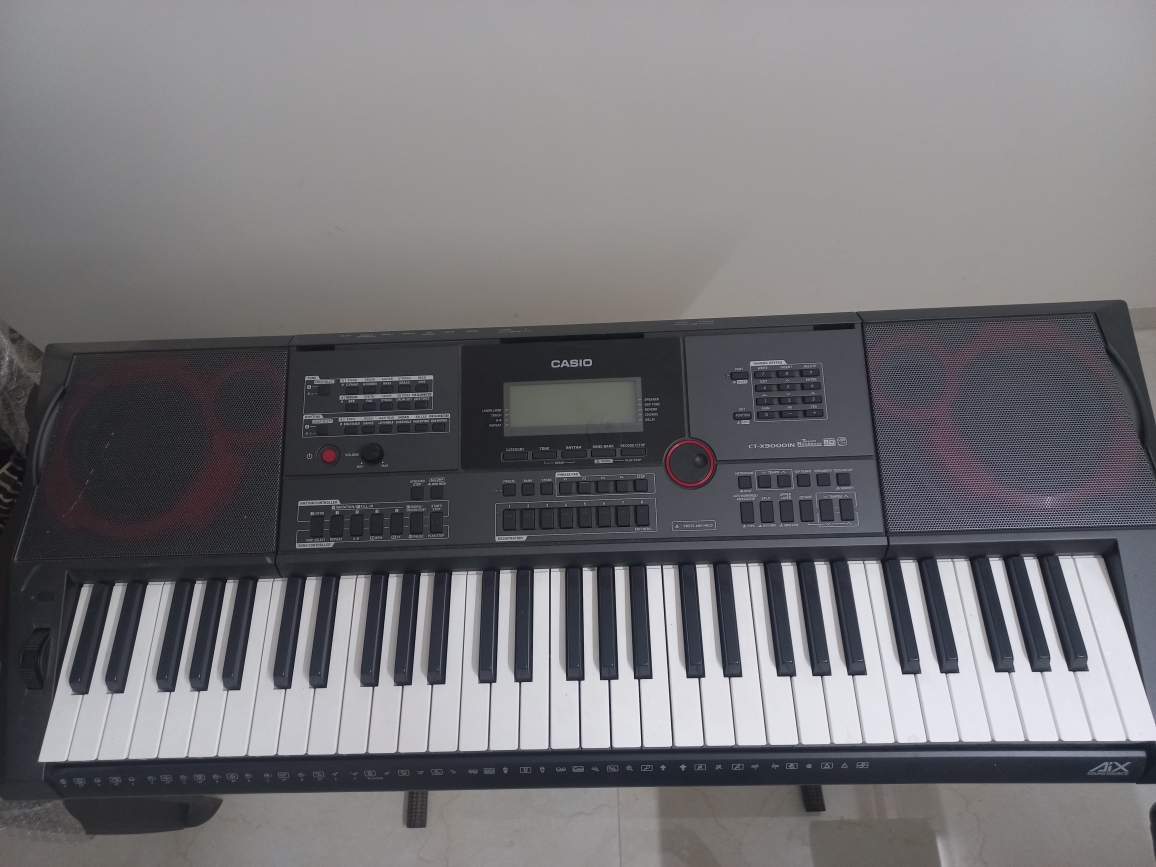 Buy Used CASIO CT X9000 IN loaded With Indian Styles And Indian Tones. Bought In April 2023 From Bajaao. Bill Is Available. Online Bajaao Used Gear