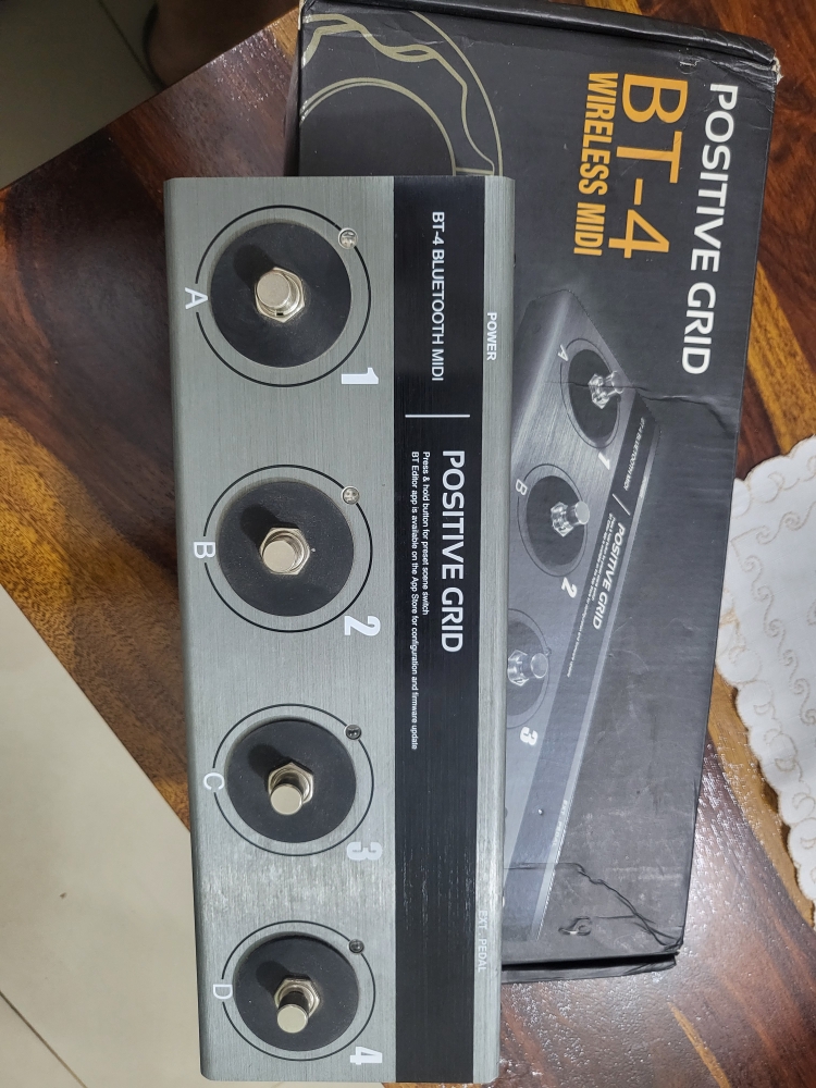 Buy Used 'Positive Grid BT4 Bluetooth Midi Footswitch' Online Bajaao