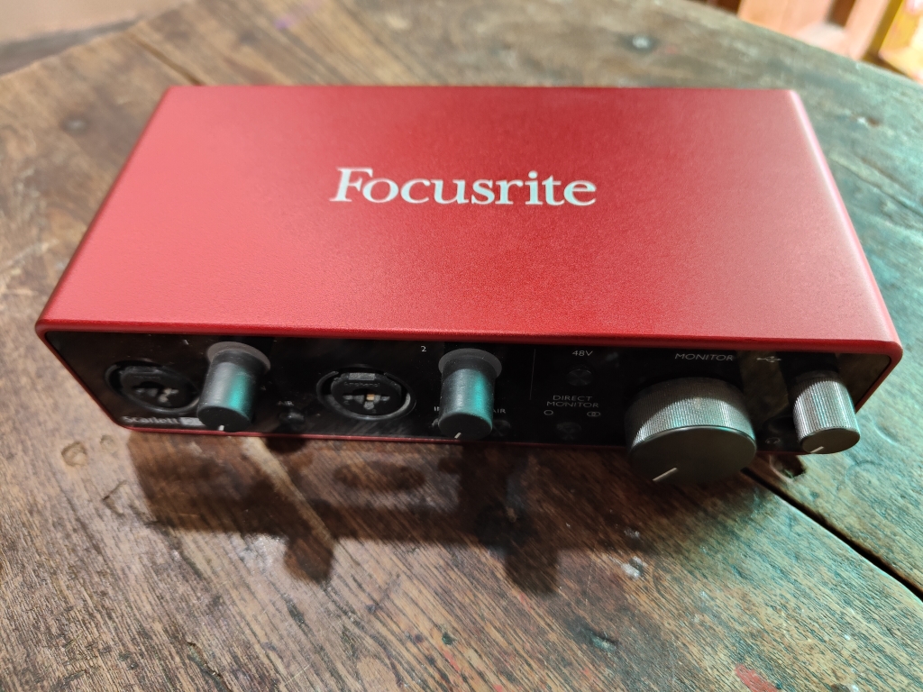 Buy Used 'Focusrite Scarlett 2i2 3rd Gen USB 2.0 Audio