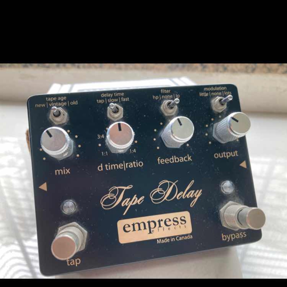 【中古美品！】empress tape delay Support - Vintage Modified Superdelay – Empress Effects Inc.